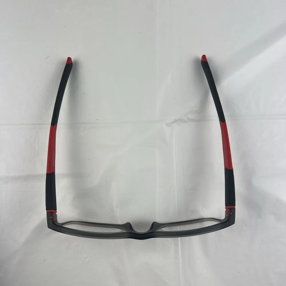 Oakley OY8007 0250 Field Day Youth Glasses Satin Grey Smoke Red 50-15-128 FRAMES